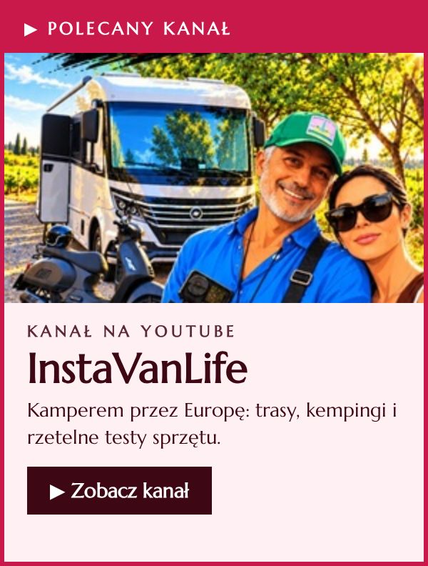 InstaVanLife – kanał o podróżach kamperem na YouTube